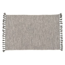 Килим Сив 70 % памук 30 % полиестер 120 x 180 cm