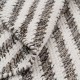 Килим Бял Сив 70 % памук 30 % полиестер 80 x 150 cm Килим Бял Сив 70 % памук 30 % полиестер 80 x 150 cm