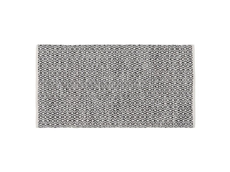 Килим Сив 70 % памук 30 % полиестер 80 x 150 cm