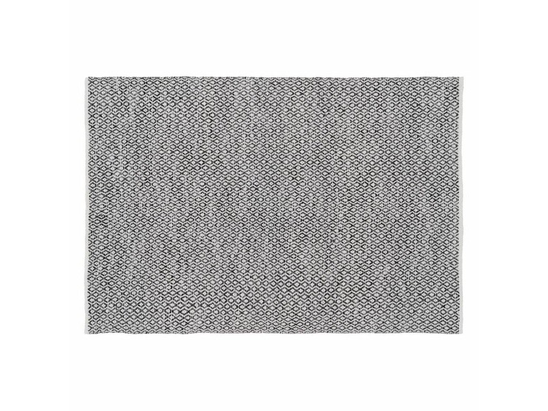 Килим Сив 70 % памук 30 % полиестер 160 x 230 cm