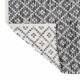 Килим Бял Сив 70 % памук 30 % полиестер 160 x 230 cm Килим Бял Сив 70 % памук 30 % полиестер 160 x 230 cm