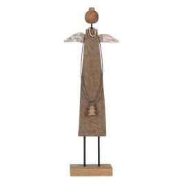 Коледна Украса Естествен Дърво манго Ангел 22 x 8,5 x 71,5 cm
