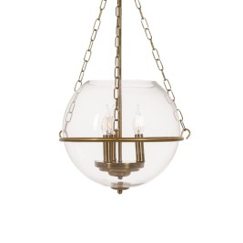 Полилей Златен Кристал Желязо 220-240 V 35 x 35 x 70 cm