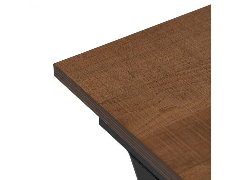 Бюро Дървен MDF Естествен 120 x 60 x 75 cm