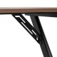 Бюро Дървен MDF Естествен 120 x 60 x 75 cm