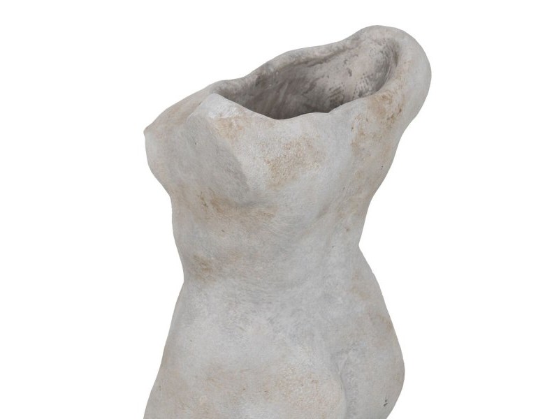 Саксия Сив Цимент Бюст 19 x 13,5 x 27 cm Саксия Сив Цимент Бюст 19 x 13,5 x 27 cm