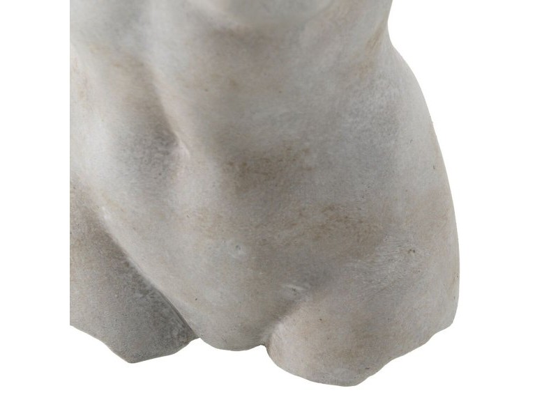 Саксия Сив Цимент Бюст 19 x 13,5 x 27 cm Саксия Сив Цимент Бюст 19 x 13,5 x 27 cm