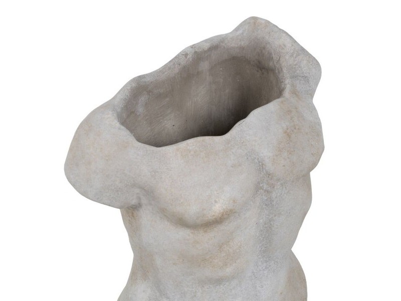Саксия Сив Цимент Бюст 20,5 x 13 x 29 cm Саксия Сив Цимент Бюст 20,5 x 13 x 29 cm