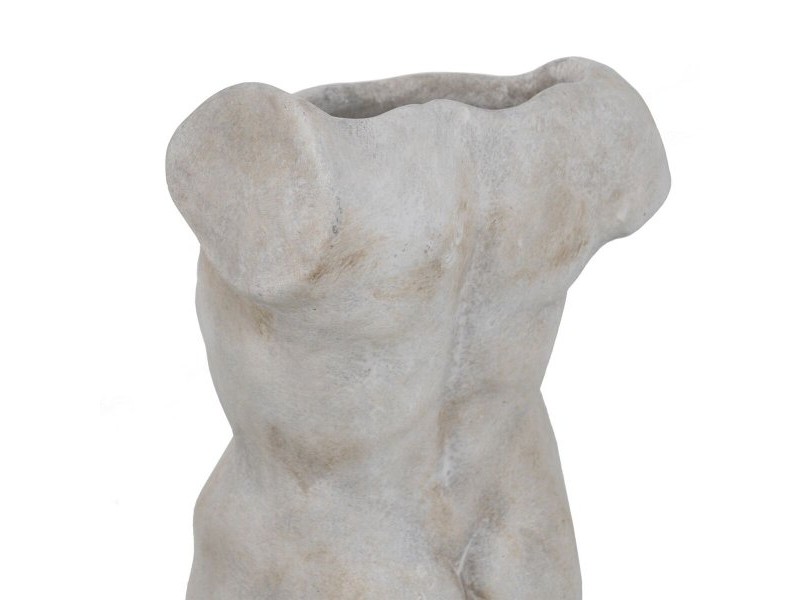 Саксия Сив Цимент Бюст 20,5 x 13 x 29 cm Саксия Сив Цимент Бюст 20,5 x 13 x 29 cm