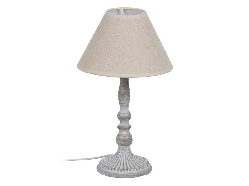 Настолна лампа Бежов Сив 60 W 220-240 V 20 x 20 x 34 cm