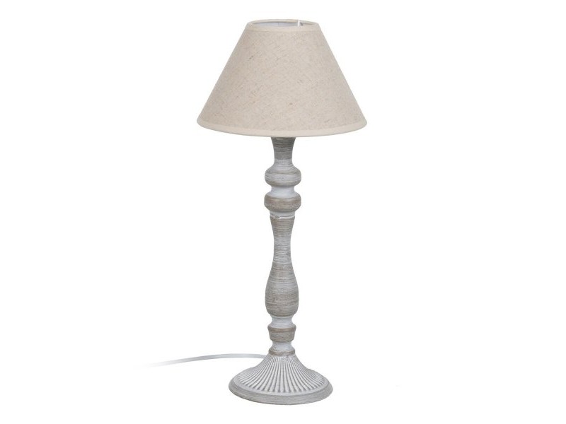Настолна лампа Бежов Сив 60 W 220-240 V 23 x 23 x 49 cm