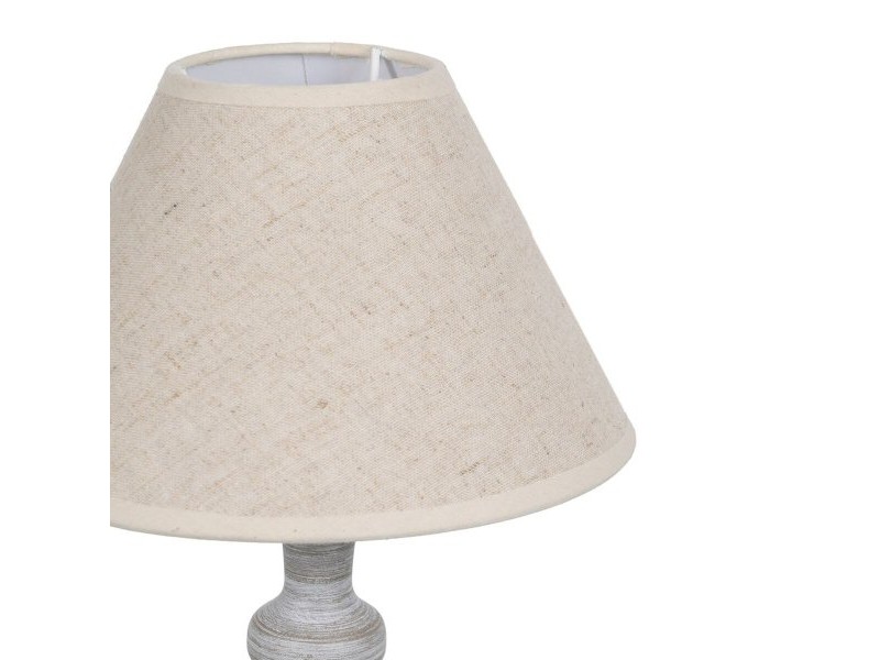 Настолна лампа Бежов Сив 60 W 220-240 V 23 x 23 x 49 cm