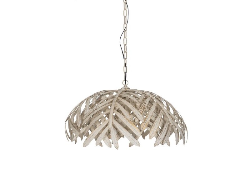 Полилей Бял Метал Листи 220-240 V 75 x 75 x 40 cm