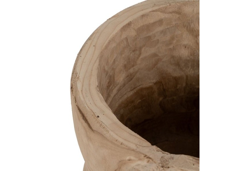 Комплект саксии Естествен Дърво от пауловния 44 x 44 x 46 cm (3 броя)