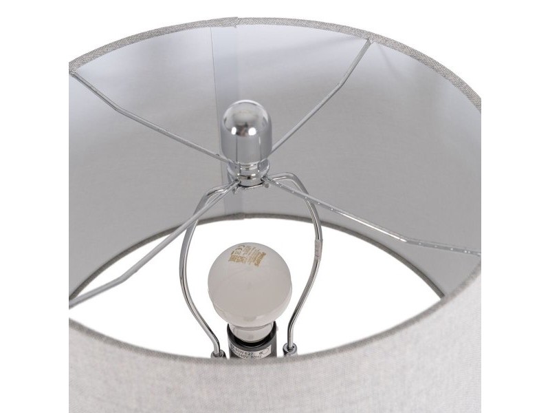 Настолна лампа Сребрист 220 -240 V 38 x 38 x 70 cm Настолна лампа Сребрист 220 -240 V 38 x 38 x 70 cm