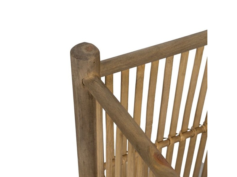 Комплект саксии Естествен Бамбук 32,5 x 32,5 x 34 cm (2 броя)