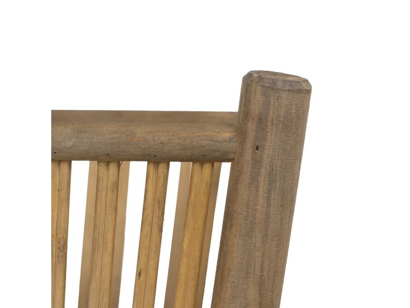 Комплект саксии Естествен Бамбук 32,5 x 32,5 x 34 cm (2 броя)