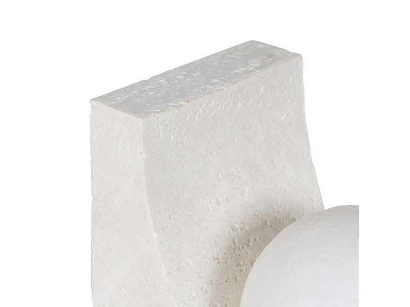 Настолна лампа Бял Полирезин 220-240 V 26,5 x 10 x 19,5 cm