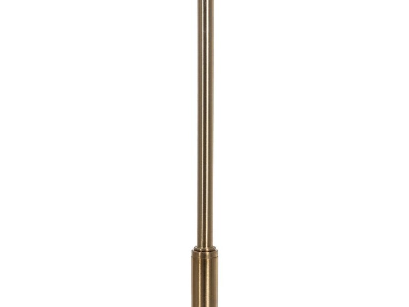 Лампион Бял Златен Метал Пера 60 W 220-240 V 68 x 40 x 175 cm