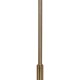 Лампион Бял Златен Метал Пера 60 W 220-240 V 68 x 40 x 175 cm