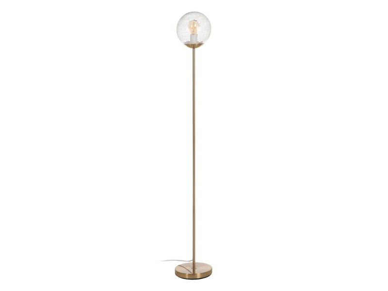 Лампион Златен Метал Кристал 60 W 220-240 V 20 x 20 x 140 cm