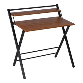 Бюро Кафяв Черен Желязо Дървен MDF 87 x 56 x 87 cm