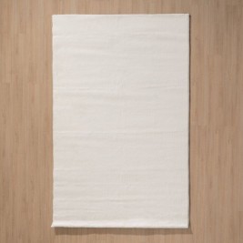 Килим Бял 160 x 2,7 x 230 cm