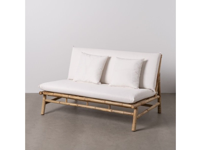 Двуместно канапе Естествен 135 x 86 x 81 cm