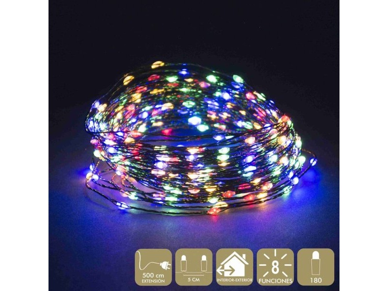 Гирлянда от LED Светлини Многоцветен 5 m 9 m 15 X 8 X 9 CM