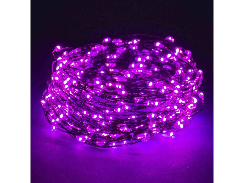 Гирлянда от LED Светлини LED Фуксия 480