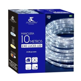 Лента за светлини LED Бял 1,5 m