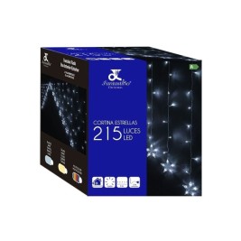 LED Светлинна Завеса Звезди Бял 8 m 16 X 15 X 19 CM