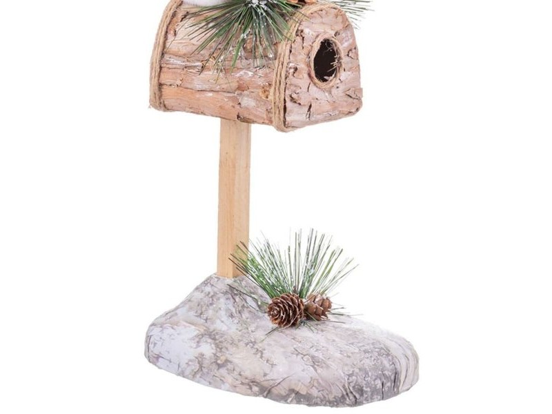 Коледна Украса Многоцветен Пластмаса Polyfoam Катерица 21 x 13 x 35 cm