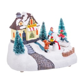 Коледна Украса Многоцветен Полирезин 20 x 14 x 15 cm