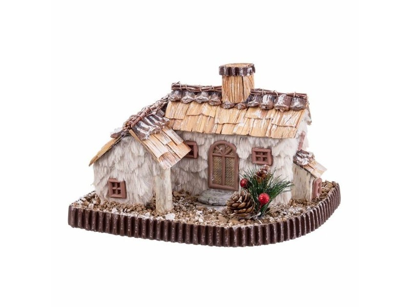 Коледна Украса Многоцветен Polyfoam Къща 26 x 18,5 x 16 cm