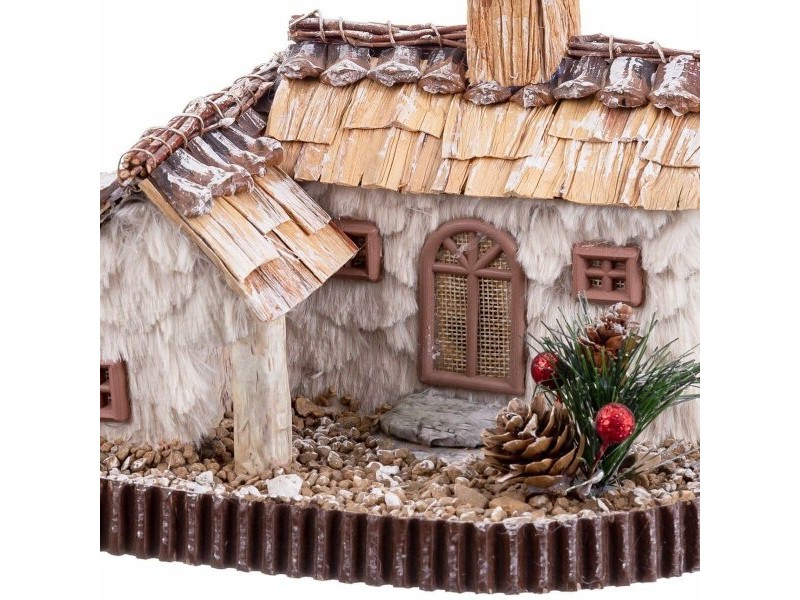 Коледна Украса Многоцветен Polyfoam Къща 26 x 18,5 x 16 cm