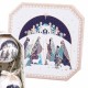 Коледни топки Многоцветен Polyfoam Мъдреци 7,5 x 7,5 x 7,5 cm (5 броя)