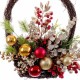 Коледна Украса Многоцветен Кошница 40 cm 30 x 10 x 40 cm