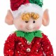 Коледна Украса Червен Зелен Елф 30 x 8 x 56 cm