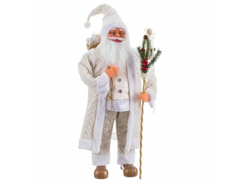 Дядо Коледа Бял 47 X 30 X 122 CM