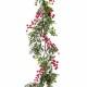Коледна гирлянда Червен Зелен Пластмаса 150 x 8 x 8 cm Коледна гирлянда Червен Зелен Пластмаса 150 x 8 x 8 cm
