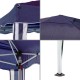 Пергола Gazebo Стомана 300 x 300 x 250 cm Син Пергола Gazebo Стомана 300 x 300 x 250 cm Син