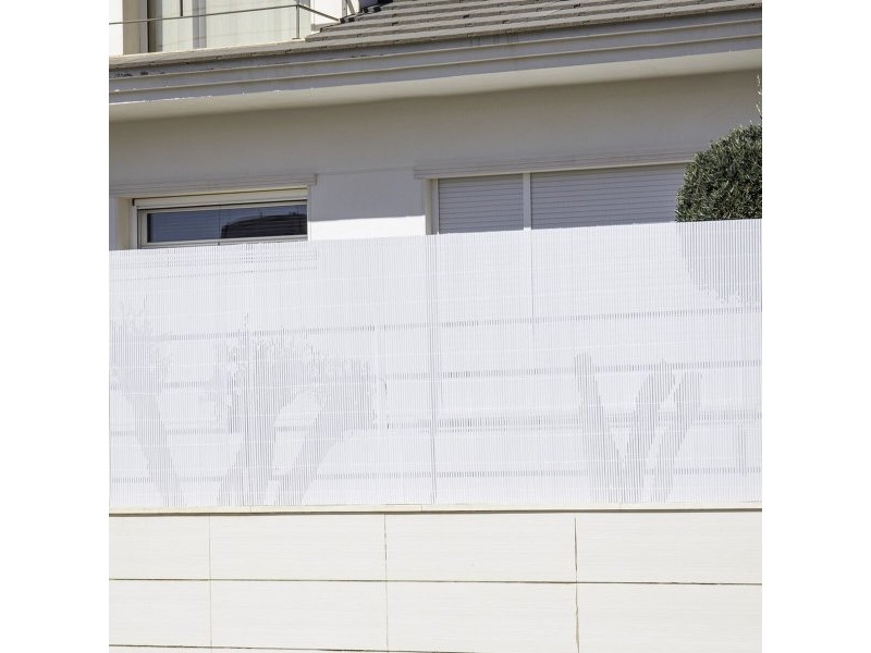 Прегради Бял PVC 1 x 300 x 150 cm