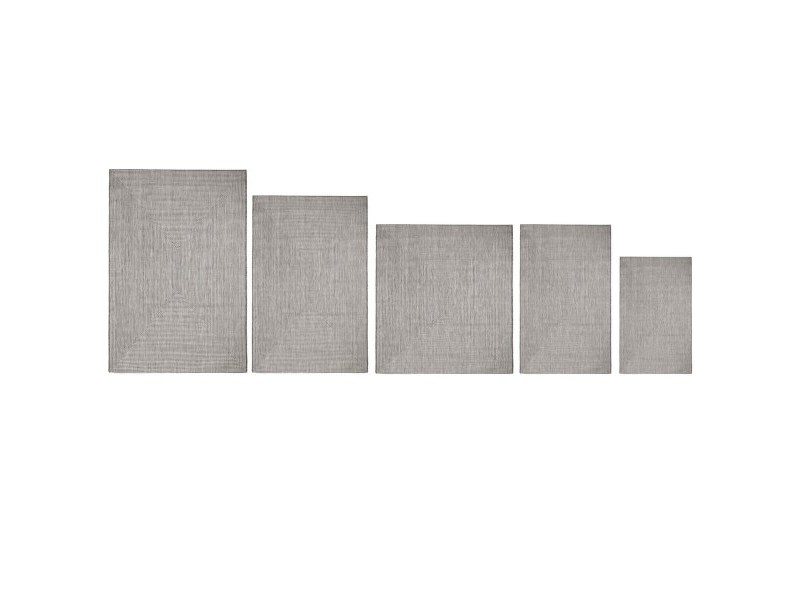 Килим за Открито Quadro Сив