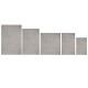 Килим за Открито Quadro 230 x 160 x 0,5 cm Сив