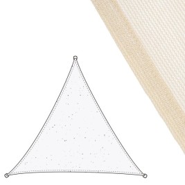 Сянка платна Vela sombreo Бежов 3 x 3 m 300 x 300 x 0,5 cm Тента