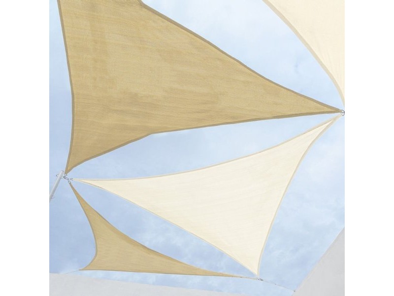 Сянка платна Vela sombreo Бежов 5 x 5 m 500 x 500 x 0,5 cm Тента
