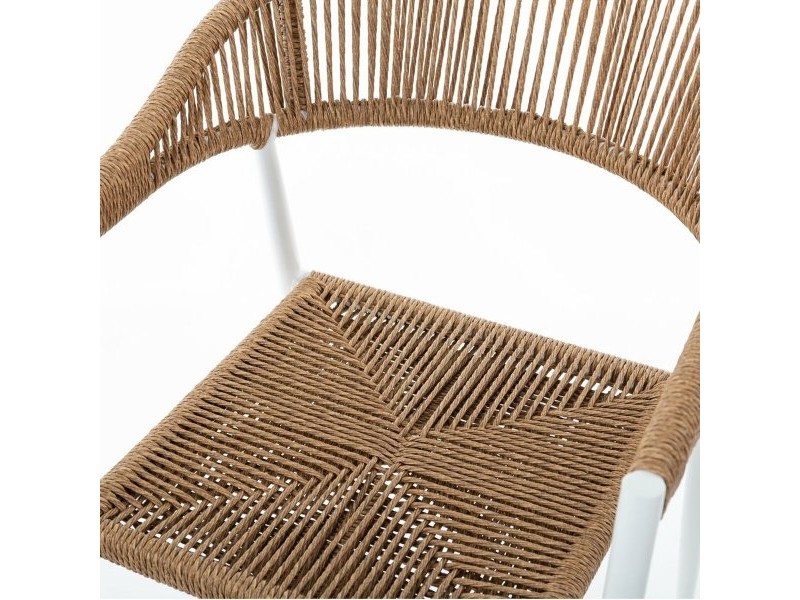 Aiatool Neska ii Бял Синтетичен Алуминий 56 x 59,5 x 81 cm