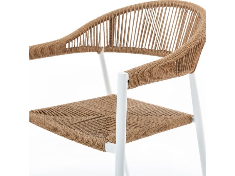 Aiatool Neska ii Бял Синтетичен Алуминий 56 x 59,5 x 81 cm