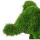 Декоративна фигурка полипропилен Изкуствена трева Слон 20 x 45 x 30 cm
